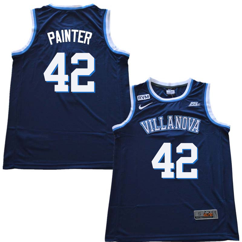 2018 Men #42 Dylan Painter Willanova Wildcats College Basketball Jerseys Sale-Navy - Click Image to Close